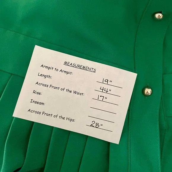 NWT!! KAREN MILLEN Soft Tailored Pleated Sleeveless Shirt Dress Solid Green US 8 - Picture 16 of 16